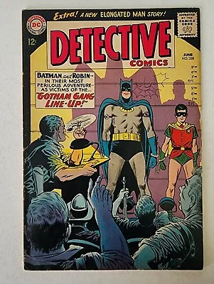 Buy Detective Comics #328 June 1964 Death Of Alfred Gotham Gang Line-up • 31.67£
