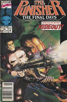 Buy THE PUNISHER # 58 - MARVEL COMICS - 1992 - F- • 3.98£