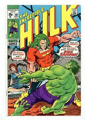 Buy Incredible Hulk #141 FN+ 6.5 1971 • 368.10£