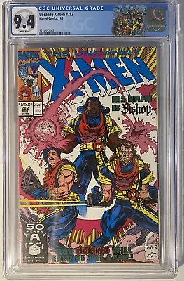 Buy The Uncanny X-Men #282 Cgc 9.4 (Marvel, November 1991) Key • 51.25£