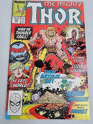 Buy The Mighty Thor #389 Marvel 1987 Thunder Fails Bagged Boarded Comic Book • 8.45£