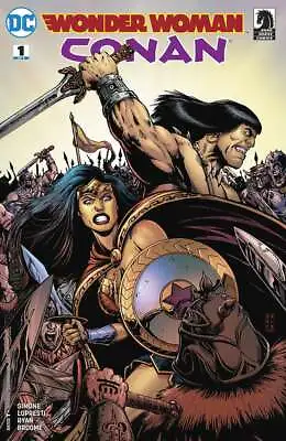 Buy Wonder Woman Conan #1 (2017) Vf/nm Dc/dark Horse • 3.95£