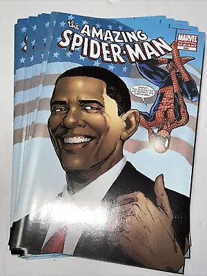 Buy Amazing Spider-Man (2009) #583 3rd Print Variant ASM 1st App Barack Obama VF/NM • 8.03£