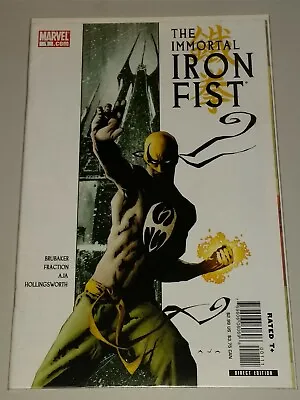 Buy Iron Fist Immortal #1 Vf (8.0 Or Better) January 2007 Martial Arts Marvel Comics • 12.99£