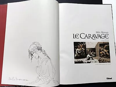 Buy Milo Manara  Le Caravage  - Original Drawing On Volume • 341.98£