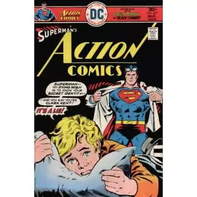 Buy Action Comics (1938 Series) #457 In Fine Minus Condition. DC Comics [u: • 2.95£