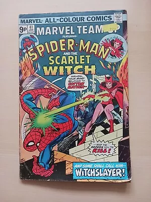 Buy Marvel Team-Up Spider-Man And The Scarlet Witch #41  Marvel Comics FREE UK P&P  • 5.95£