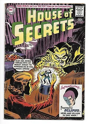 Buy House Of Secrets 61 (DC 1963) 4.0 VG 1ST ECLIPSO • 94.54£