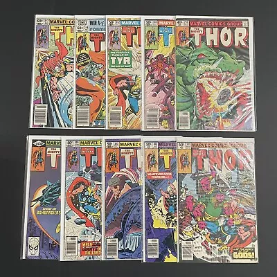 Buy Marvel The Mighty Thor #298 301 303 307 308 309 310 312 316 317 Comic Book Lot • 23.27£