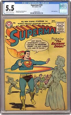 Buy Superman #101 CGC 5.5 1955 4339271010 • 237.18£