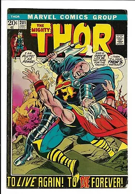 Buy The Mighty Thor  #201   (    Fn    6.0  )  201st  Issue  God Of Thunder • 4.68£