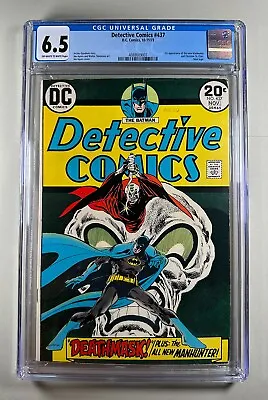 Buy (CGC 6.5) Detective Comics #437  10-11/73  [1st Appearance Of New Manhunter] • 118.25£