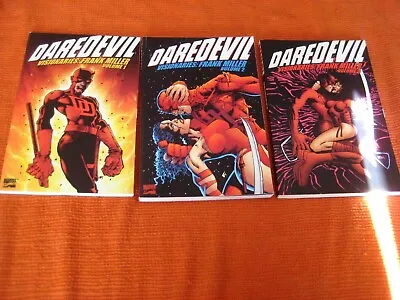 Buy Daredevil Visionaries Frank Miller Vol 1 2 3 Volume 158-191 Tpb Graphic Novel • 160£