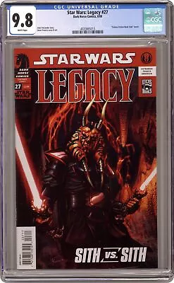 Buy Star Wars Legacy #27 CGC 9.8 2008 4020865013 • 41.90£