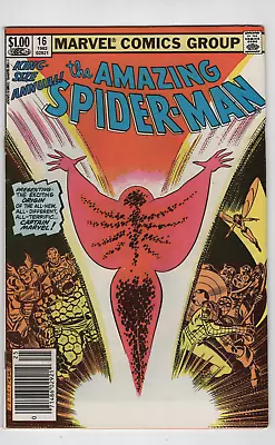 Buy AMAZING SPIDER-MAN Annual # 16 1st App MONICA RAMBEAU Captain Marvel Newsstand • 23.74£