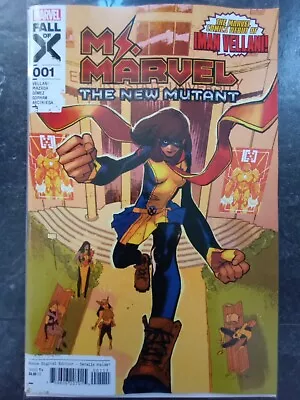 Buy Ms Marvel The New Mutant Issue 1  First Print  Cover A - 30.08.23 Bag Board • 5.80£