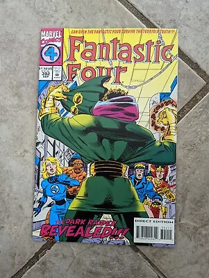 Buy Fantastic Four #392 (1961 Series) Marvel Comics 'Dark Raider Revealed' VF/NM • 4.10£