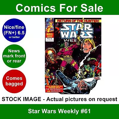 Buy Star Wars Weekly #61 Comic - Nice FN+ 25 April 1979 - Marvel UK • 4.99£