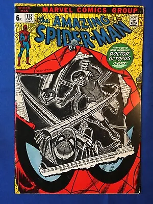 Buy Amazing Spider-Man #113 VFN (8.0) MARVEL ( Vol 1 1972) 1st Appearance Hammerhead • 68£