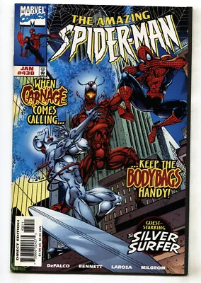 Buy AMAZING SPIDER-MAN #430-CARNAGE/SILVER SURFER Comic Book • 49.67£