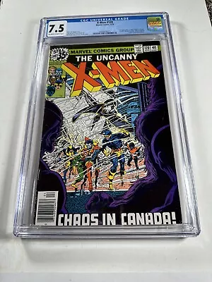 Buy Uncanny X-Men #120 CGC 7.5 Cameo App Of Alpha Flight Marvel Comics 1979 • 92.42£