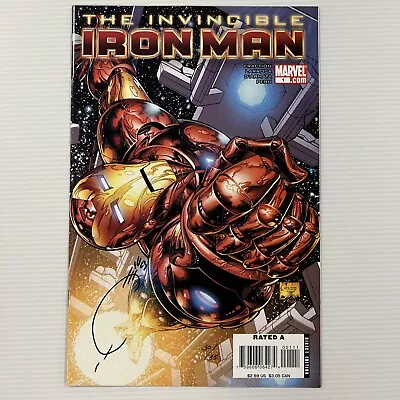 Buy Invincible Iron Man #1 2010 NM Signed Joe Quesada DF CoA 30/35 • 36£