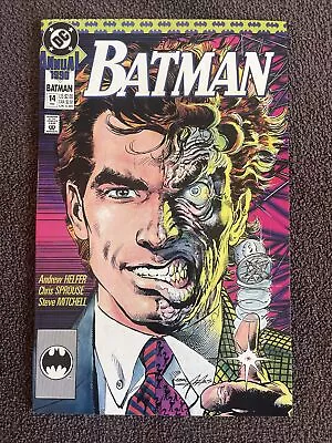 Buy BATMAN Annual #14 (DC, 1990) Neal Adams Two-Face Cover • 10.24£