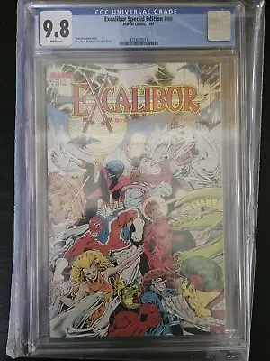 Buy 1987 Marvel Excalibur Special Edition #nn 1st Appearance Excalibur Cgc 9.8 White • 115.42£