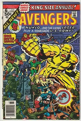 Buy Avengers  Annual #6  (Marvel 1963 Series) VFN • 19.95£