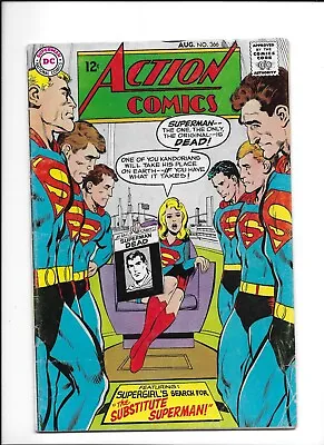 Buy Action Comics #366 (DC Comics) Superman *Supergirl / Flash Appearance • 16.22£