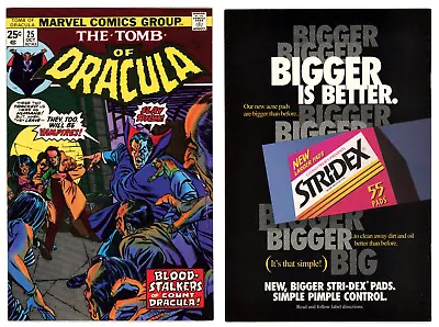 Buy Tomb Of Dracula #25 (NM 9.4) HTF JC Penney *HIGH GRADE* 1974 Reprint 1994 Marvel • 68.35£