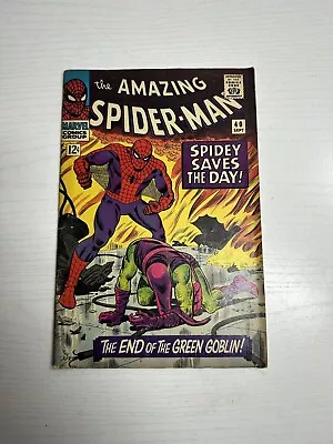 Buy Amazing Spider-Man #40 - Green Goblin Marvel 1966 Comics • 127.92£