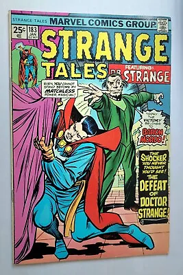 Buy Strange Tales # 183 1975 Dr. Strange Baron MoWarlock   • 13.43£