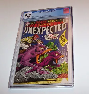 Buy Tales Of The Unexpected #102 - DC 1967 Silver Age Sci-Fi Issue - CGC NM- 9.2 • 216.16£