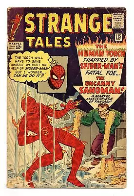 Buy Strange Tales #115 GD+ 2.5 1963 • 79.95£
