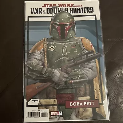 Buy Star Wars War Of The Bounty Hunters #1 Trading Card Variant Boba Fett 1:25 Ratio • 12£
