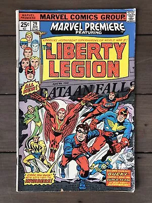 Buy Marvel Premiere #29 Liberty Legion Bronze Age • 6.30£