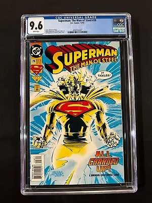 Buy Superman: The Man Of Steel #28 CGC 9.6 (1993) • 39.41£