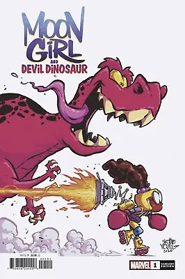 Buy Moon Girl And Devil Dinosaur #1 (2023) Skottie Young Cvr Key! 1st App Of Olivia • 16.33£