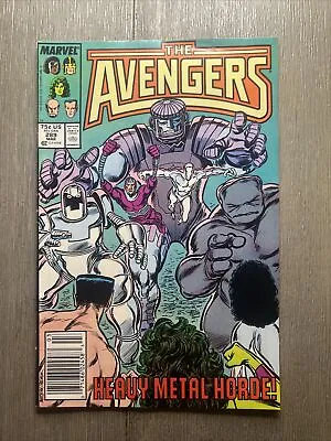 Buy 1987 Marvel #289 THE AVENGERS  The Cube Root  Copper Age Comic Book • 4.75£