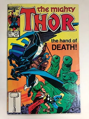 Buy The Mighty Thor #343 - Walter Simonson - 1984 - Possible CGC Comic • 2.41£