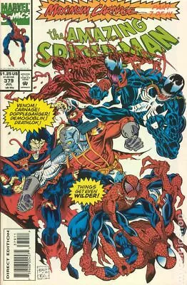 Buy Amazing Spider-Man #379D FN 1993 Stock Image • 9.25£