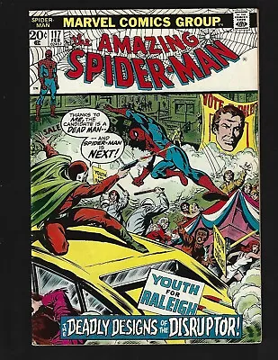 Buy Amazing Spider-Man #117 VF Romita 1st Disruptor Smasher Gwen Stacy Mary Jane • 26.88£