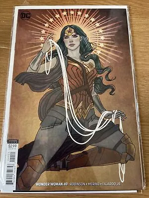 Buy Wonder Woman #49 - Vol 5 - August 2018 - Jenny Frison Variant- Dc Comics • 10£