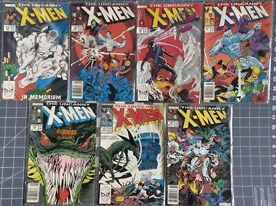 Buy Uncanny X-Men Lot Issues #228-233, 235 Good - Fine Condition  • 24.13£