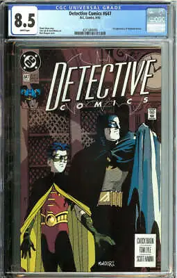 Buy Detective Comics #647 Cgc 8.5 White Pages // 1st App Stephanie Brown 1992 • 40.21£