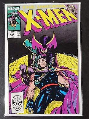 Buy Uncanny X-Men #257 VF ~ Marvel Comics 1989 1st Psylocke As Lady Mandarin Jim Lee • 11.85£