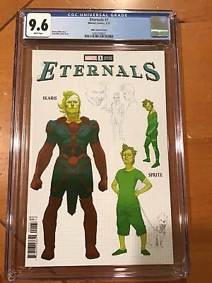 Buy 1:10 Eternals #1 Rare CGC 9.6 Esad Ribic Variant Marvel Comics Low Census Count • 31.60£