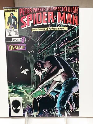 Buy Peter Parker The Spectacular Spider-Man #131     Marvel Comics 1987       (E107) • 13.54£