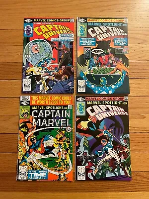 Buy Marvel Spotlight #8 #9 #10 #11 Captain Marvel Marvel Comics 1980 COMB SHIPPING 9 • 27.31£